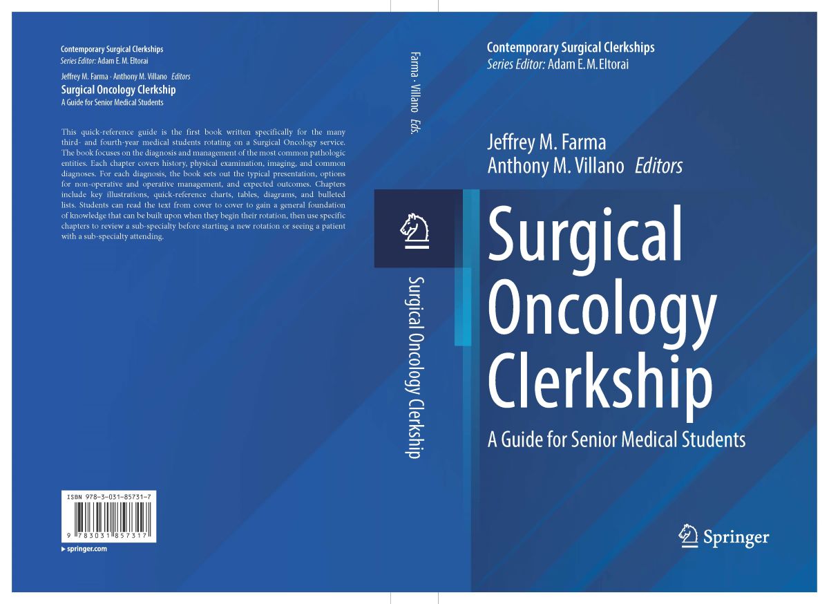 Fox Chase Cancer Center Surgeons Edit New Textbook For Surgical